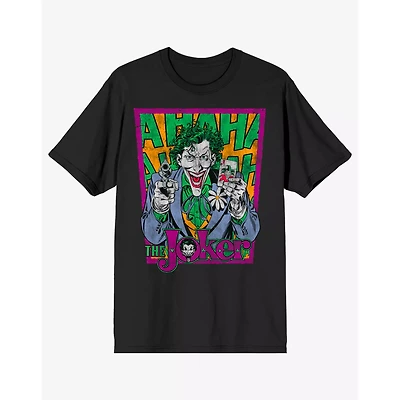 The Joker Laughing T Shirt - DC Comics