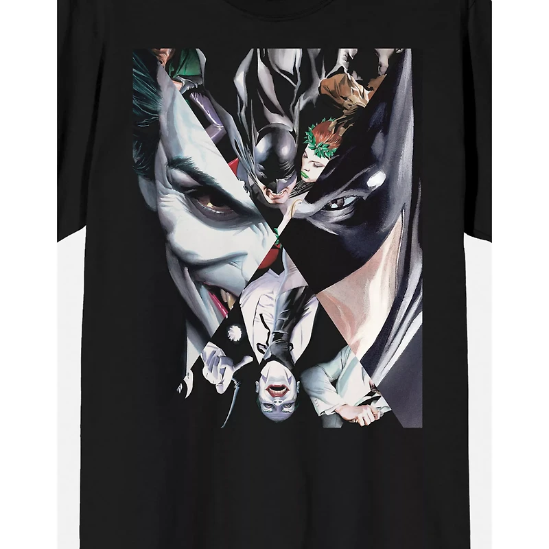 Batman and The Joker Split T Shirt - DC Comics