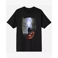 Batman Mask Mirror T Shirt - DC Comics