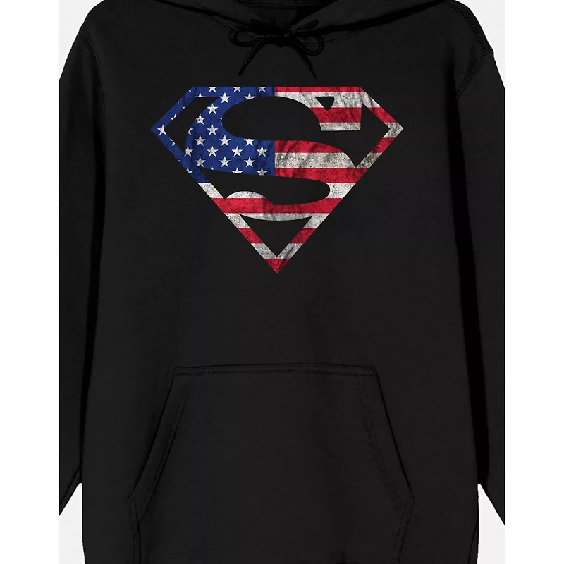 American Superman Logo Hoodie