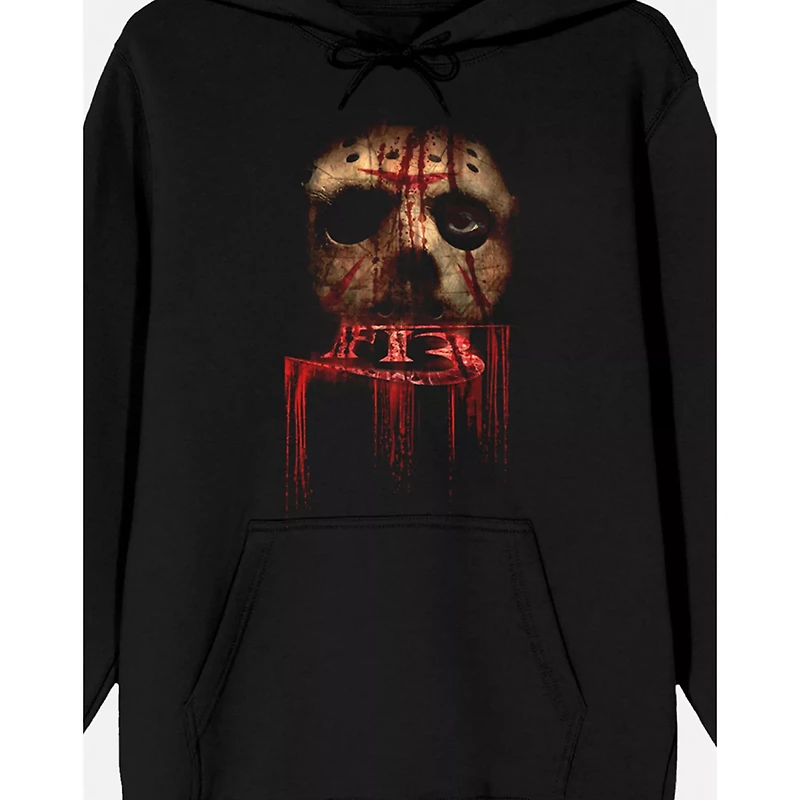 Jason Blood Splatter Hoodie - Friday the 13th