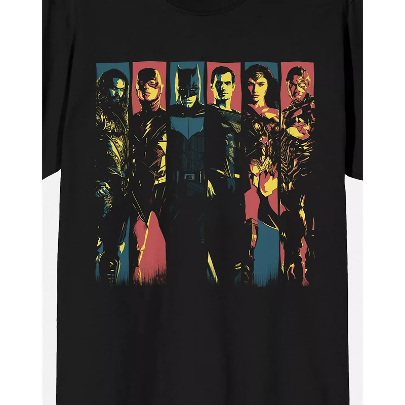 The Justice League Heroes T Shirt - DC Comics