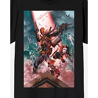 Deathstroke and Harley Quinn T Shirt - DC Comics