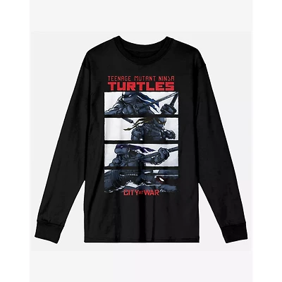 City at War Long Sleeve T Shirt - Teenage Mutant Ninja Turtles