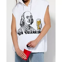 Ben Drankin' Sleeveless Hoodie with Drinking Pouch