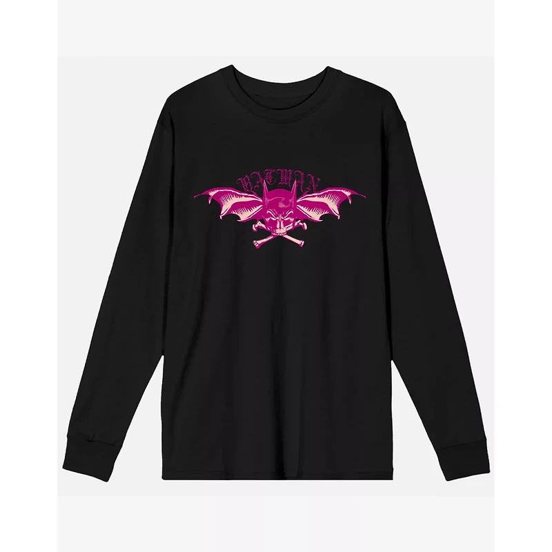 Batmask Bat Wings Long Sleeve T Shirt - Batman