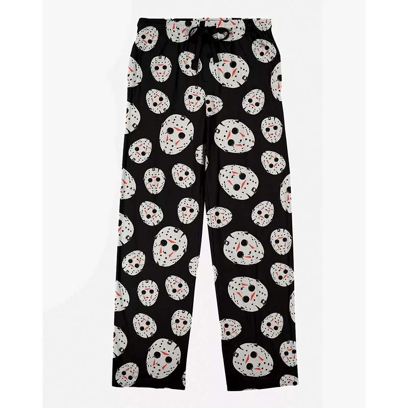 Jason Voorhees Mask Print Lounge Pants - Friday the 13th