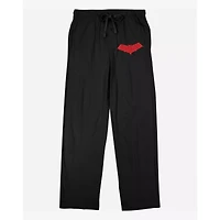 Batman Red Logo Lounge Pants - DC Comics