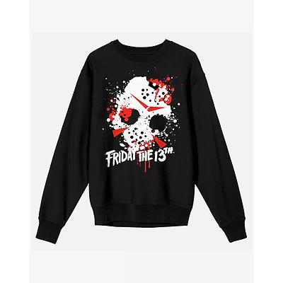 Jason Voorhees Mask Crewneck Sweatshirt - Friday the 13th