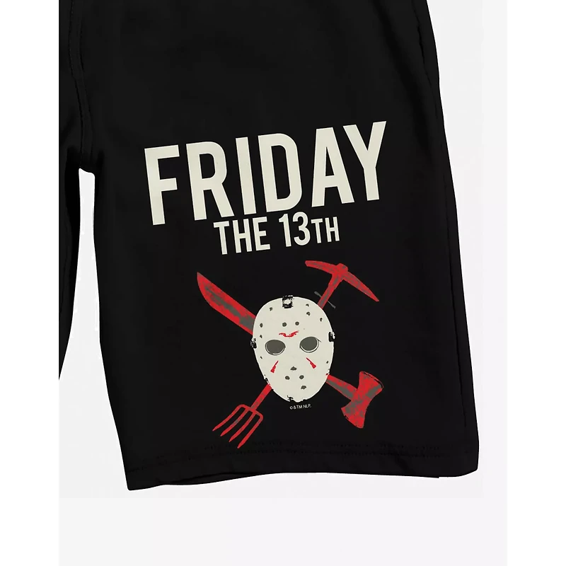 Jason Mask Shorts - Friday the 13th
