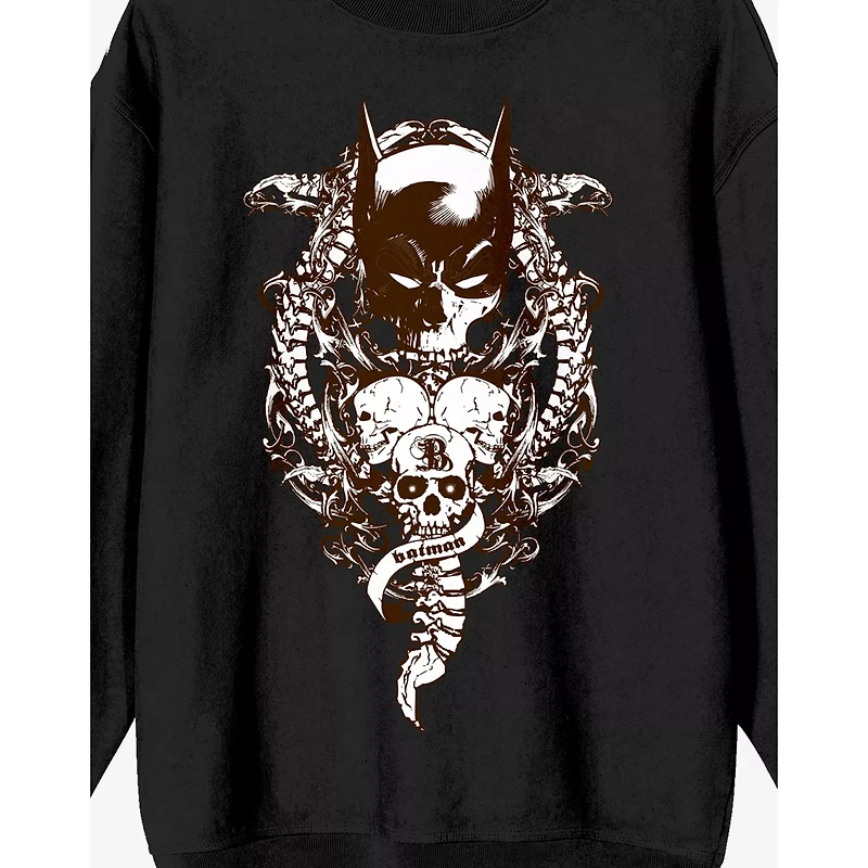 Batman Skull Mask Crewneck Sweatshirt