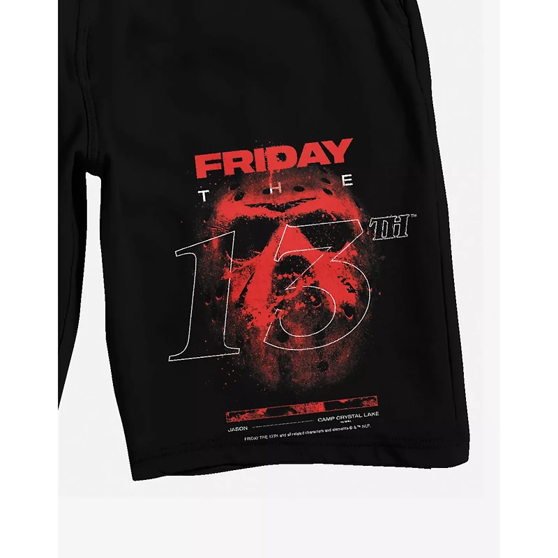 Jason Voorhees Red Mask Shorts - Friday the 13th