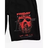 Jason Voorhees Red Mask Shorts - Friday the 13th