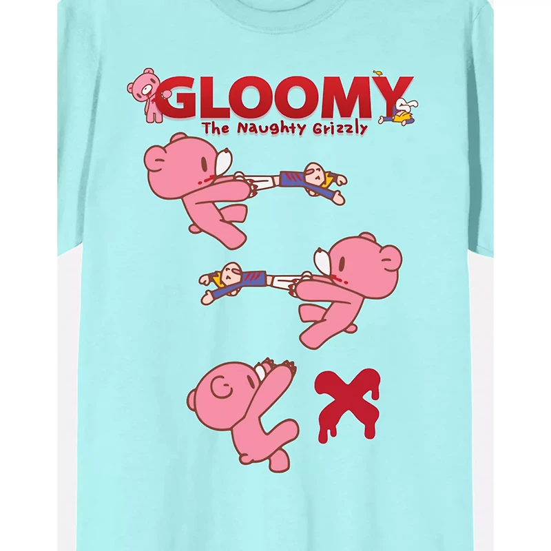 Blue Gloomy Bear 3 Steps T Shirt