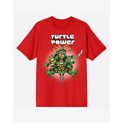 Red Turtle Power T Shirt - Teenage Mutant Ninja Turtles