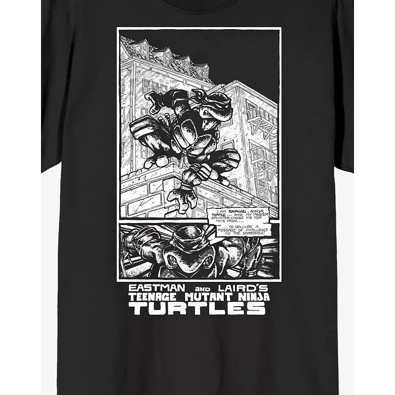 Raphael Comic Book Art T Shirt - Teenage Mutant Ninja Turtles