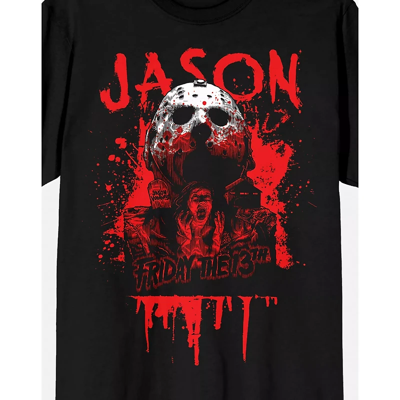 Jason Voorhees Gore T Shirt - Friday the 13th