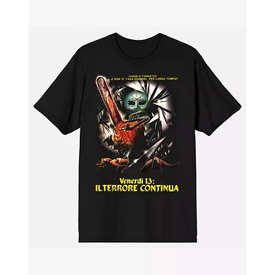 the Final Chapter Italian Poster T Shirt - Friday 13th