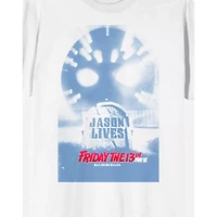 Jason Lives Movie Poster T Shirt - Friday the 13th