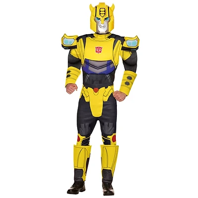 Adult Bumblebee Muscle Suit Costume - Transformers