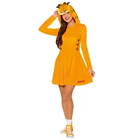 Adult Garfield Hooded Dress Costume