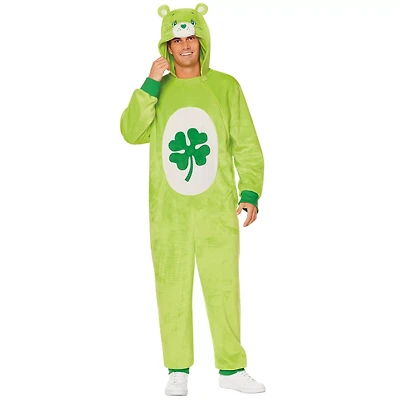 Adult Good Luck Bear Jumpsuit Costume - Care Bears