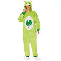 Adult Good Luck Bear Jumpsuit Costume - Care Bears
