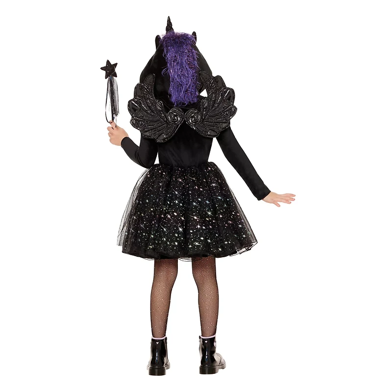Kids Dark Unicorn Costume