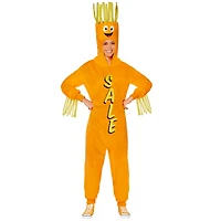 Adult Car Dealership Air Tube Dancer Jumpsuit Costume