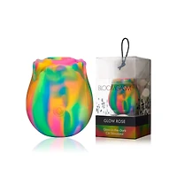Bloomgasm Glow in the Dark Glow Rose Clit Stimulator