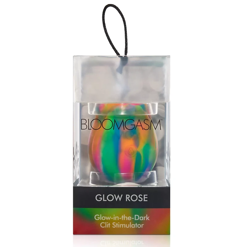 Bloomgasm Glow in the Dark Glow Rose Clit Stimulator
