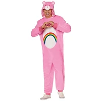Adult Pink Cheer Bear Jumpsuit - Care Bears