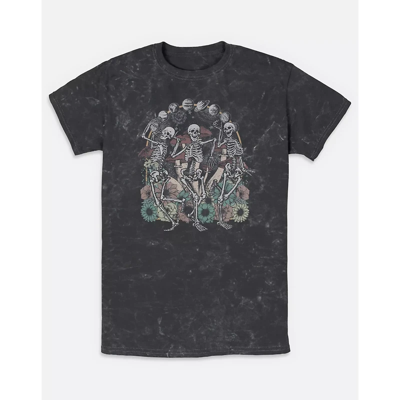 Moon Dance Skeleton T Shirt