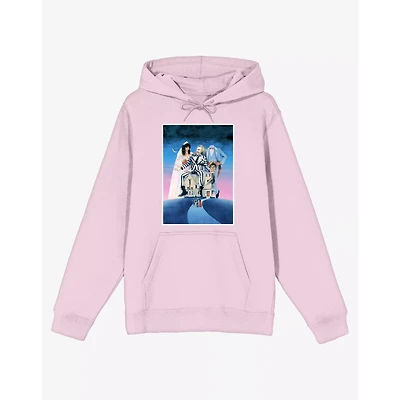Beetlejuice Pink Poster Hoodie