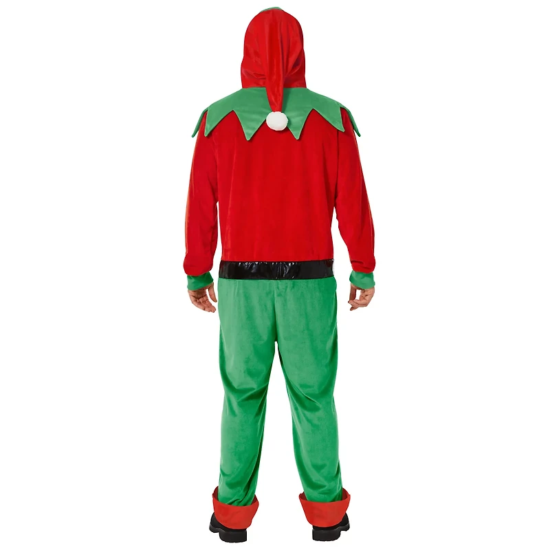 Adult Elf Jumpsuit Costume