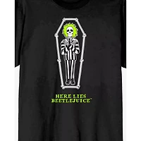Here Lies Beetlejuice Coffin T Shirt