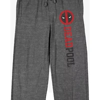 Deadpool Mask Grey Lounge Pants - Marvel