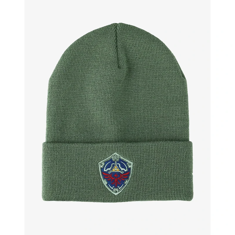 Hylian Shield Cuff Beanie Hat - The Legend of Zelda