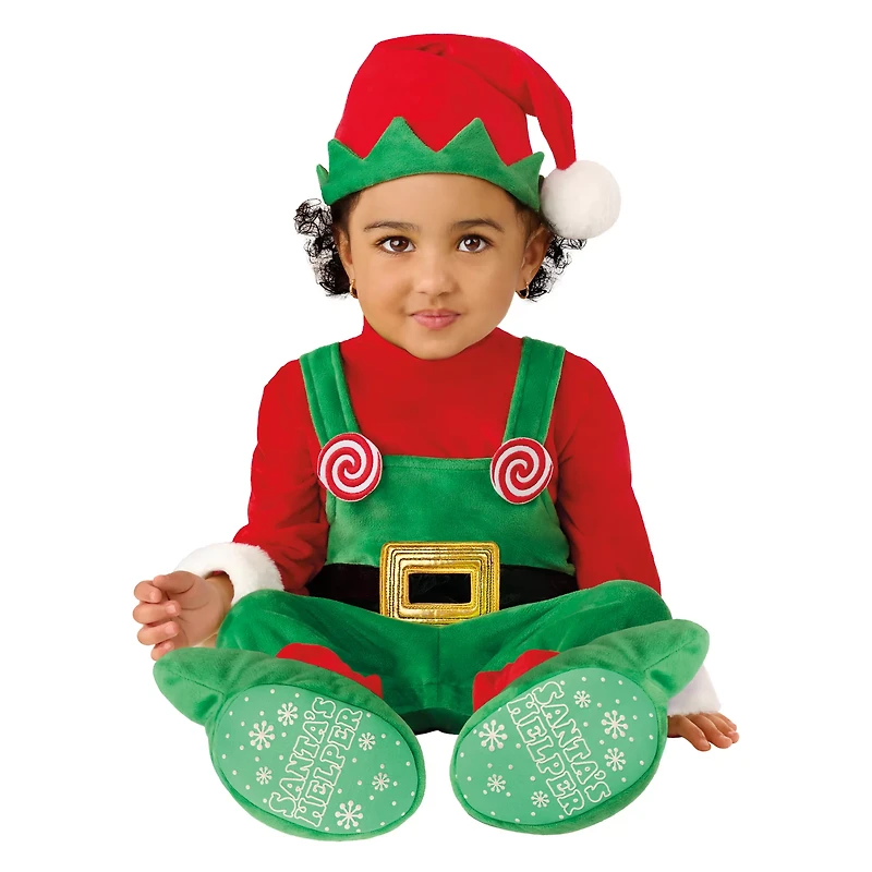 Baby Elf Jumpsuit Costume