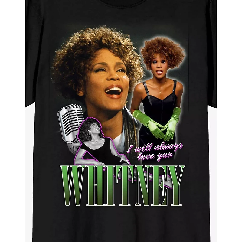 I Will Always Love You T Shirt - Whitney Houston