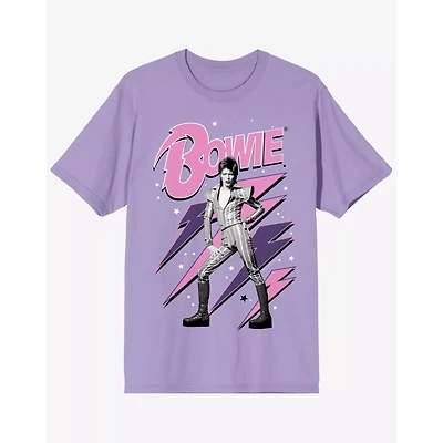 Purple Ziggy Stardust T Shirt - David Bowie