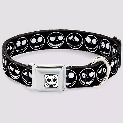 Buckle-Down Jack Skellington Dog Collar - The Nightmare Before Christmas