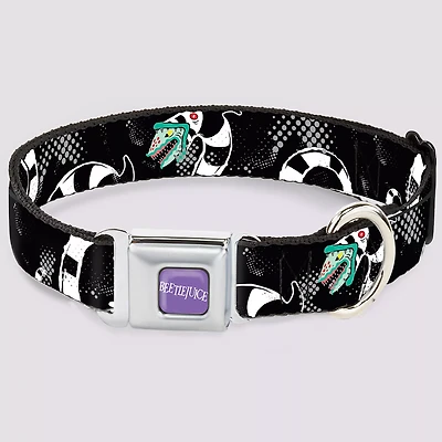 Buckle-Down Sandworm Dog Collar - Beetlejuice