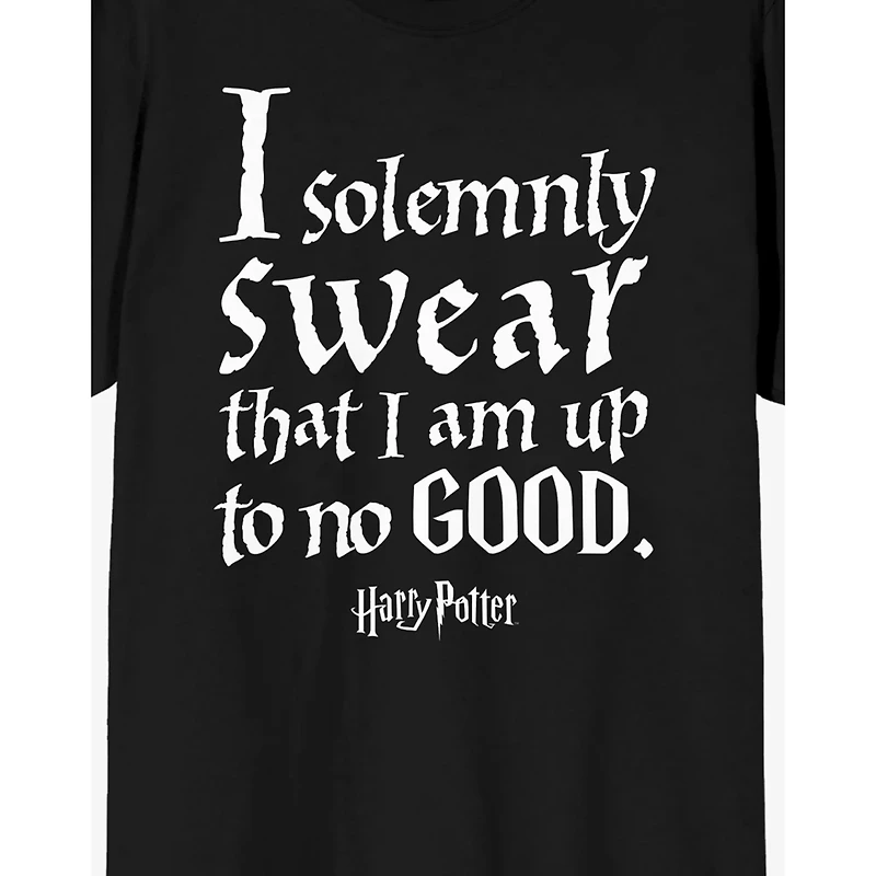 I Solemnly Swear that Am Up To No Good T Shirt - Harry Potter