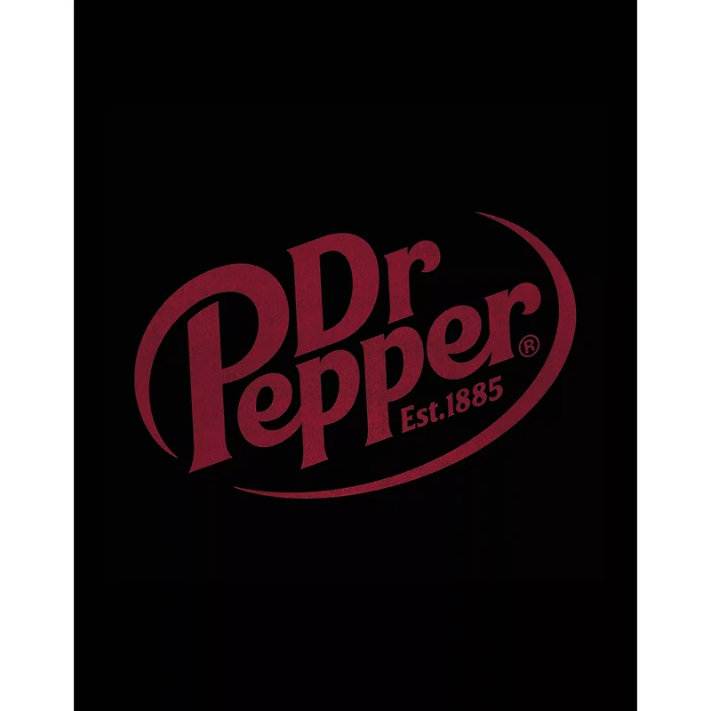 Black Dr. Pepper Logo T Shirt