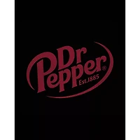 Black Dr. Pepper Logo T Shirt