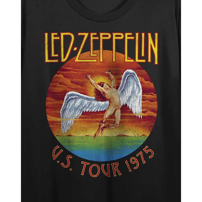 Led Zeppelin U.S. Tour 1975 T Shirt