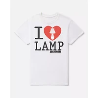 I Love Lamp T Shirt - Anchorman: The Legend of Ron Burgundy