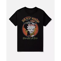Betty Boop Rocker Cap T Shirt