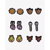 Multi-Pack Five Nights at Freddy's Pixelated Stud Earrings - 6 Pair